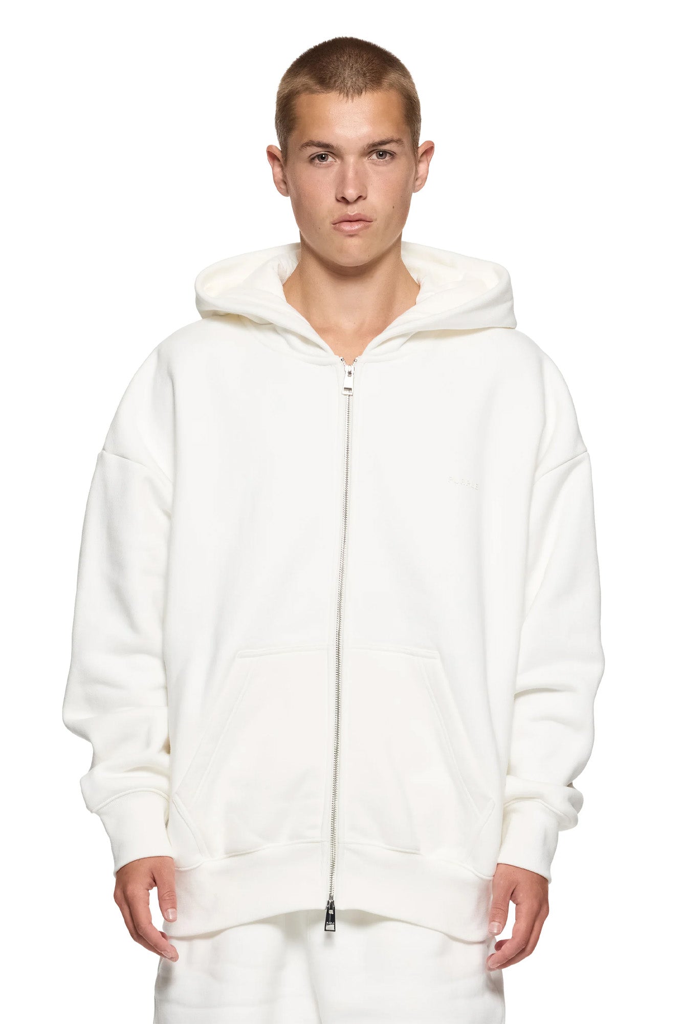 Blank Zip-Up Hoodie