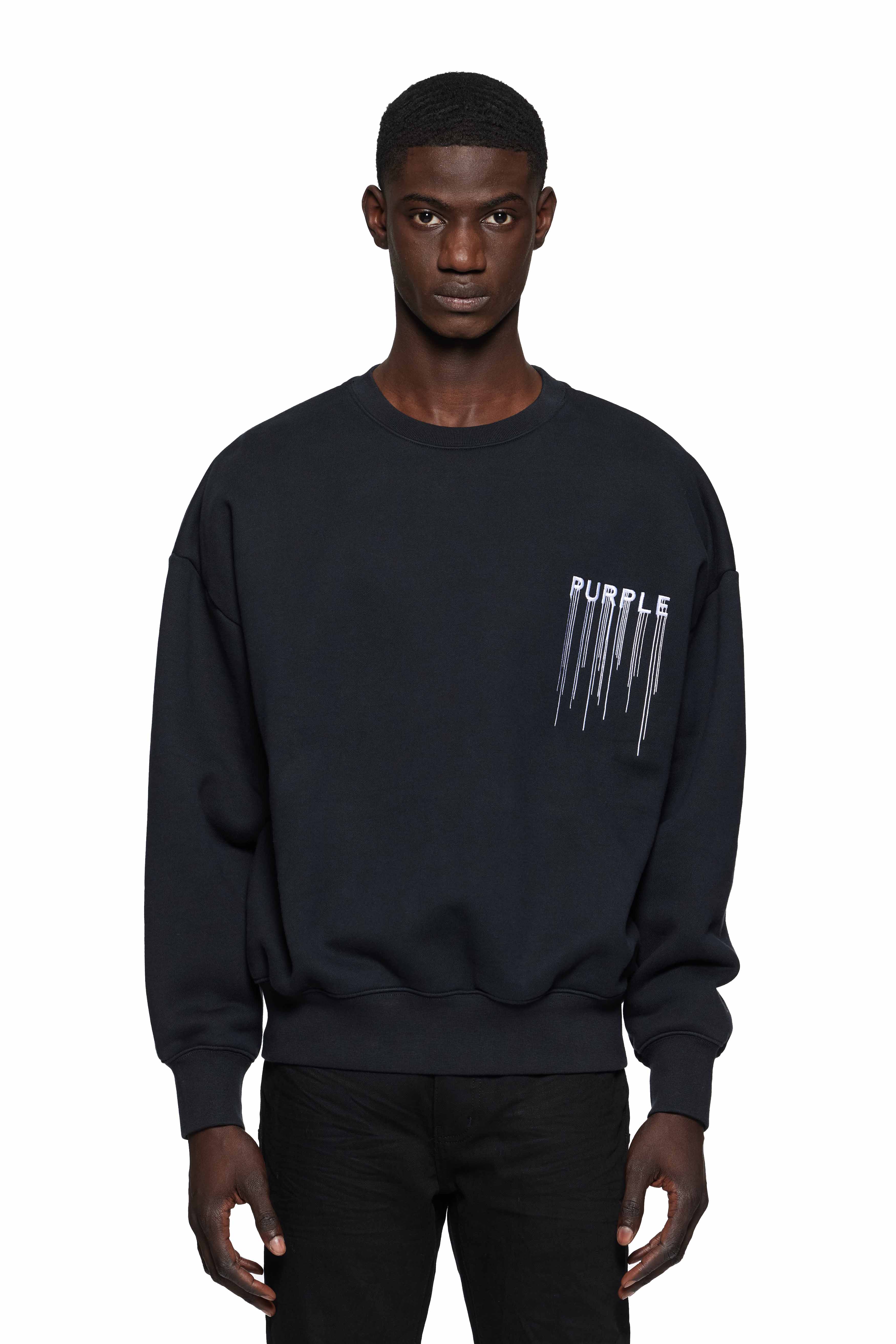 Wordmark Drip Crewneck Sweater