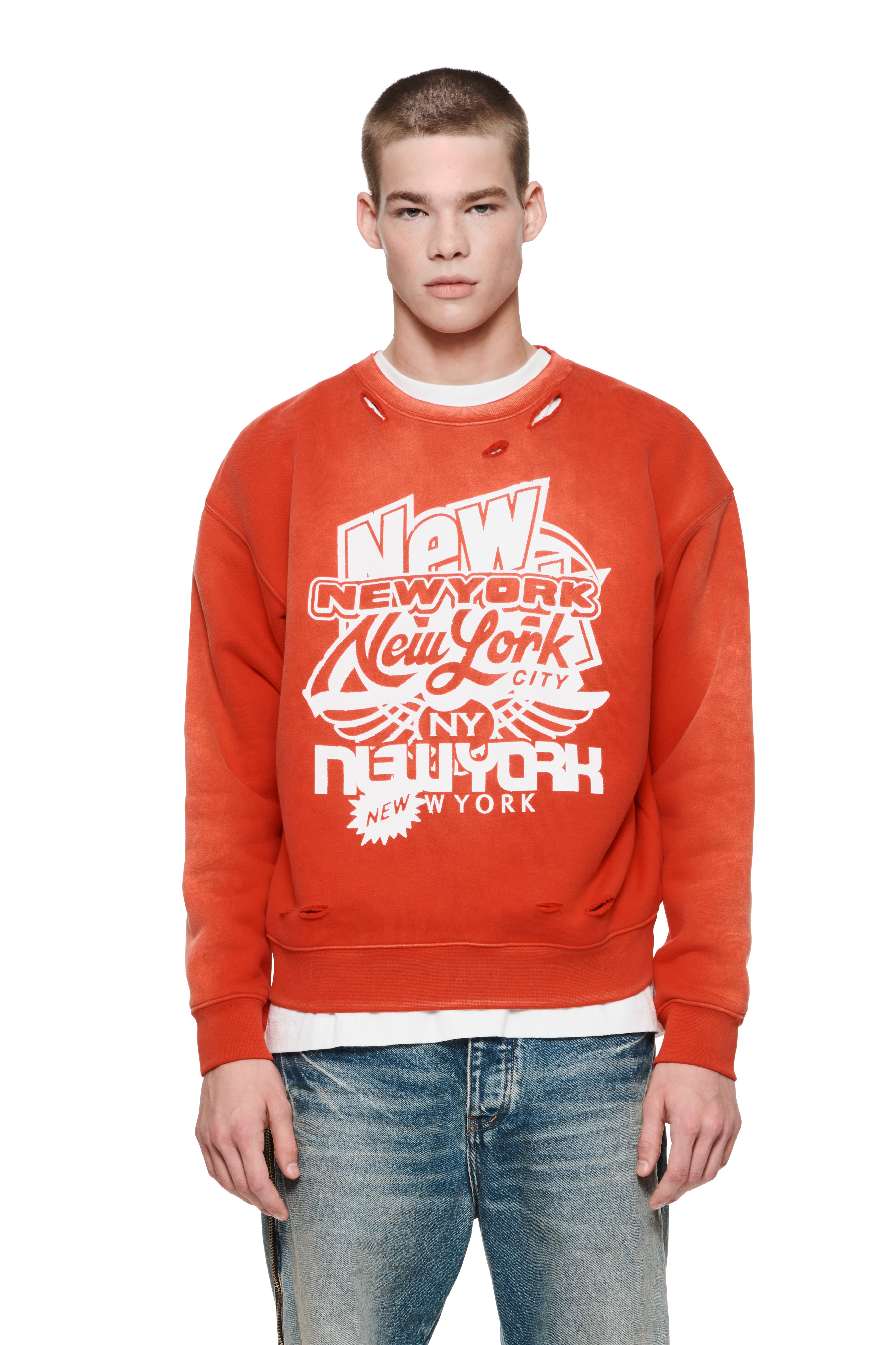 NYC Stack Oversized Crewneck