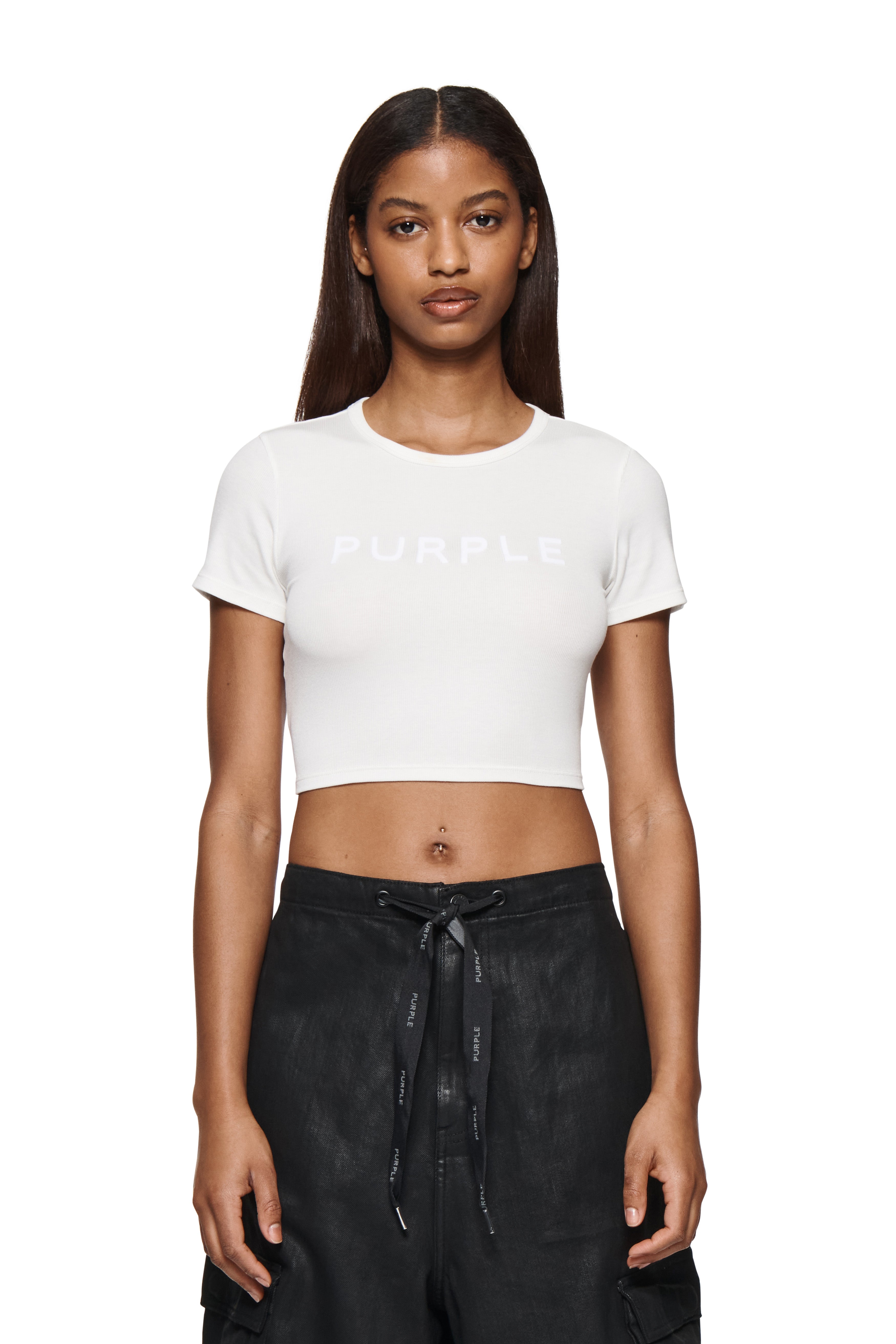 Wordmark Rib Baby Tee