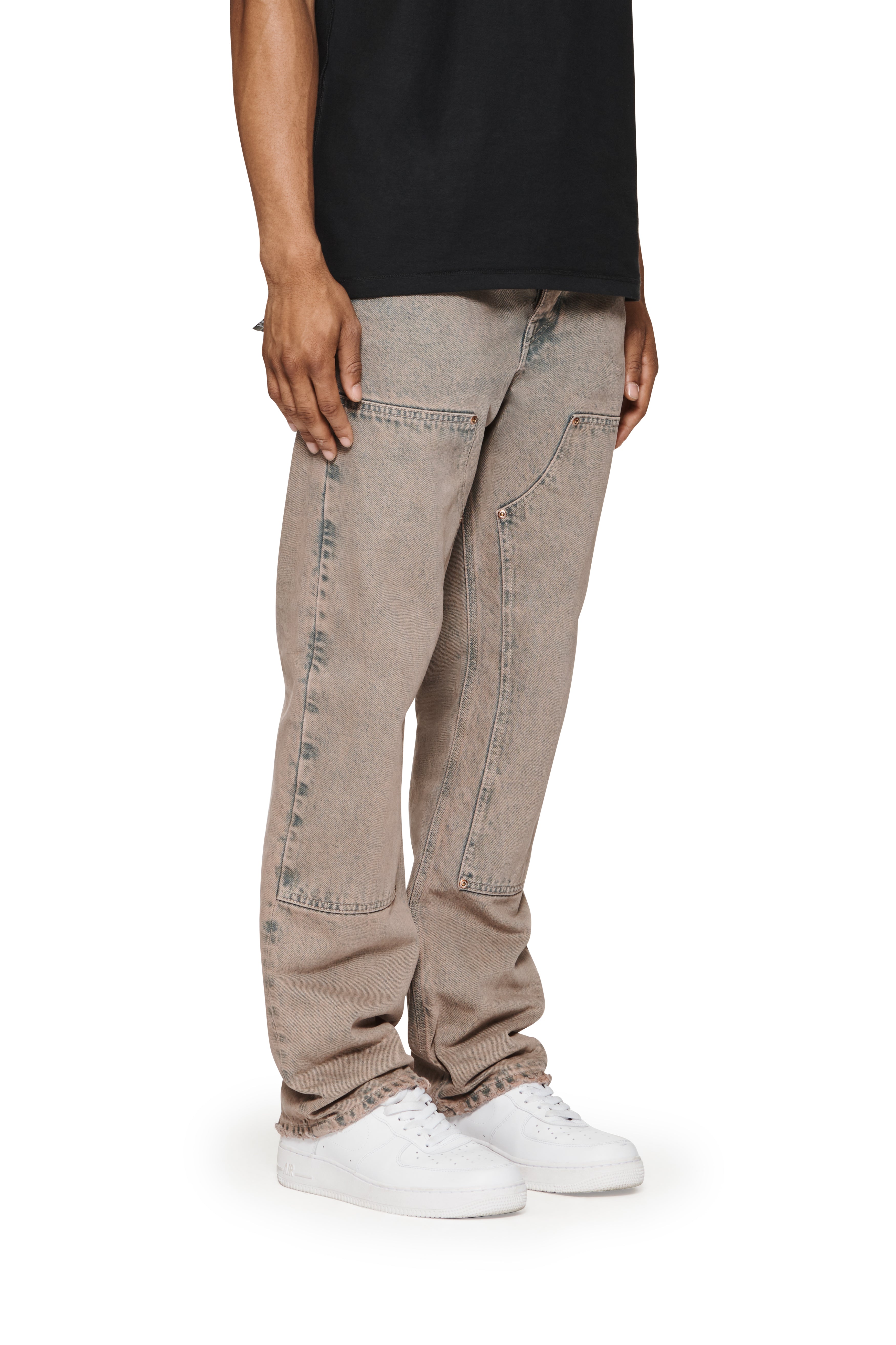P015 Brown Rice Overdyed Indigo