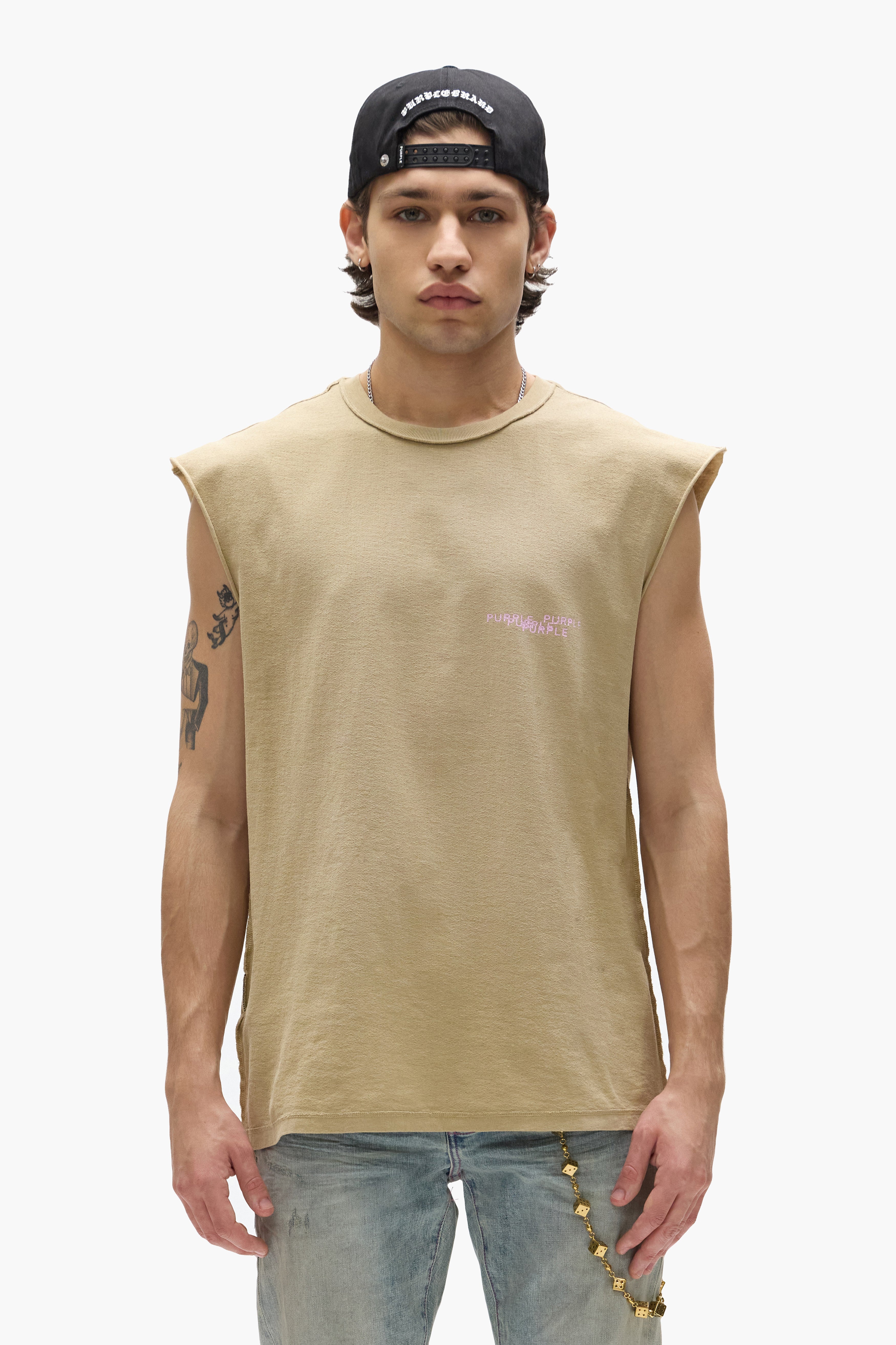 Stamped Wordmark Tank Top
